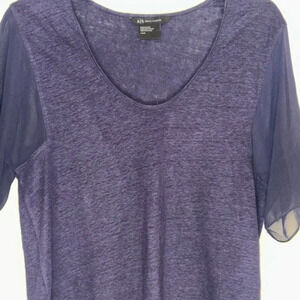 ARMANI EXCHANGE Sweater/T-Shirt‎ in Evening Blue